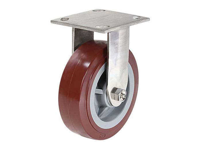 不锈钢底板型-活动式/固定式脚轮